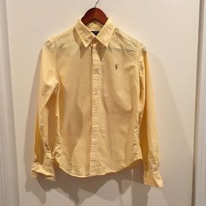 Yellow Ralph Lauren Oxford